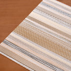 Beige and Brown Placemats Set Of 6