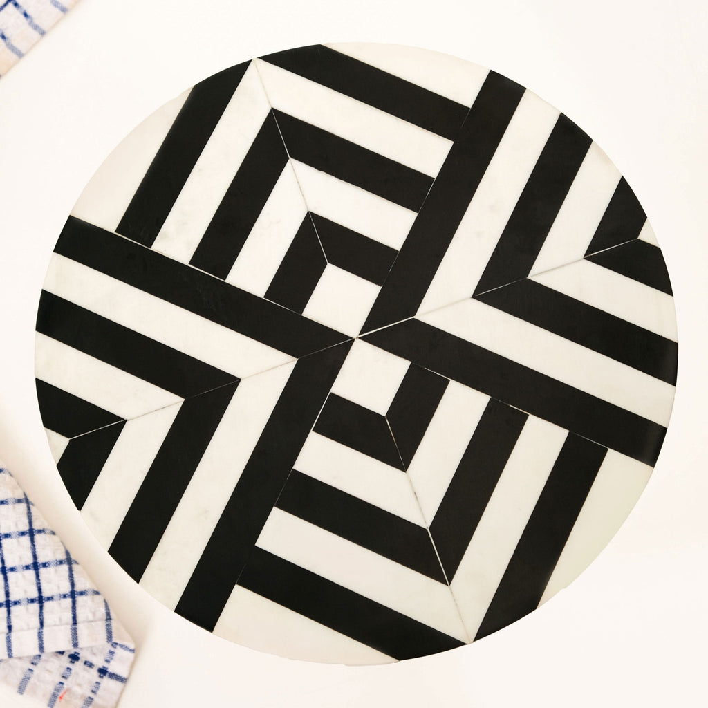 Black And White Riser Cake Stand