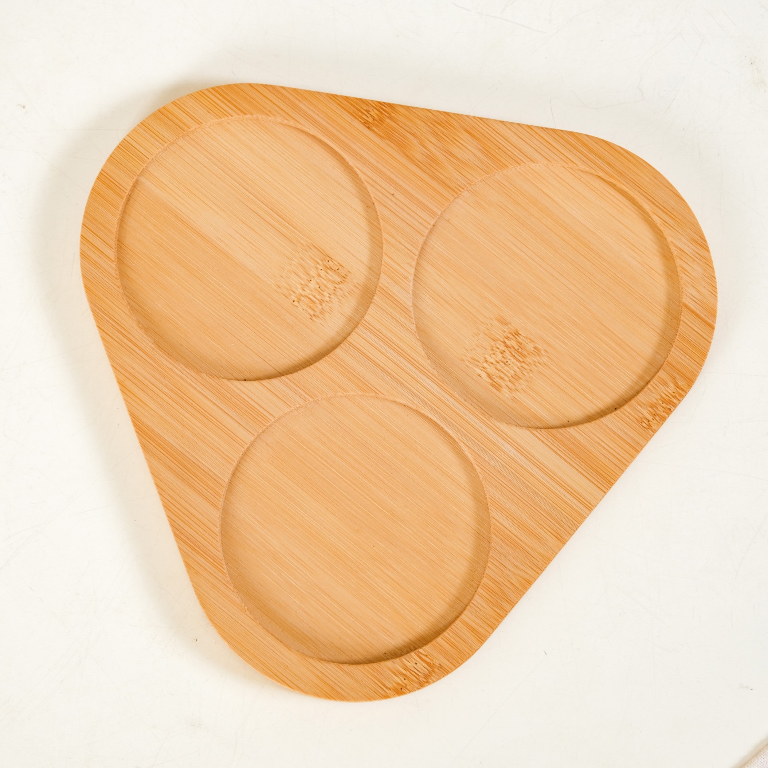 Black Ceramic Bowls Set Of 3 With Bamboo Tray 200ml