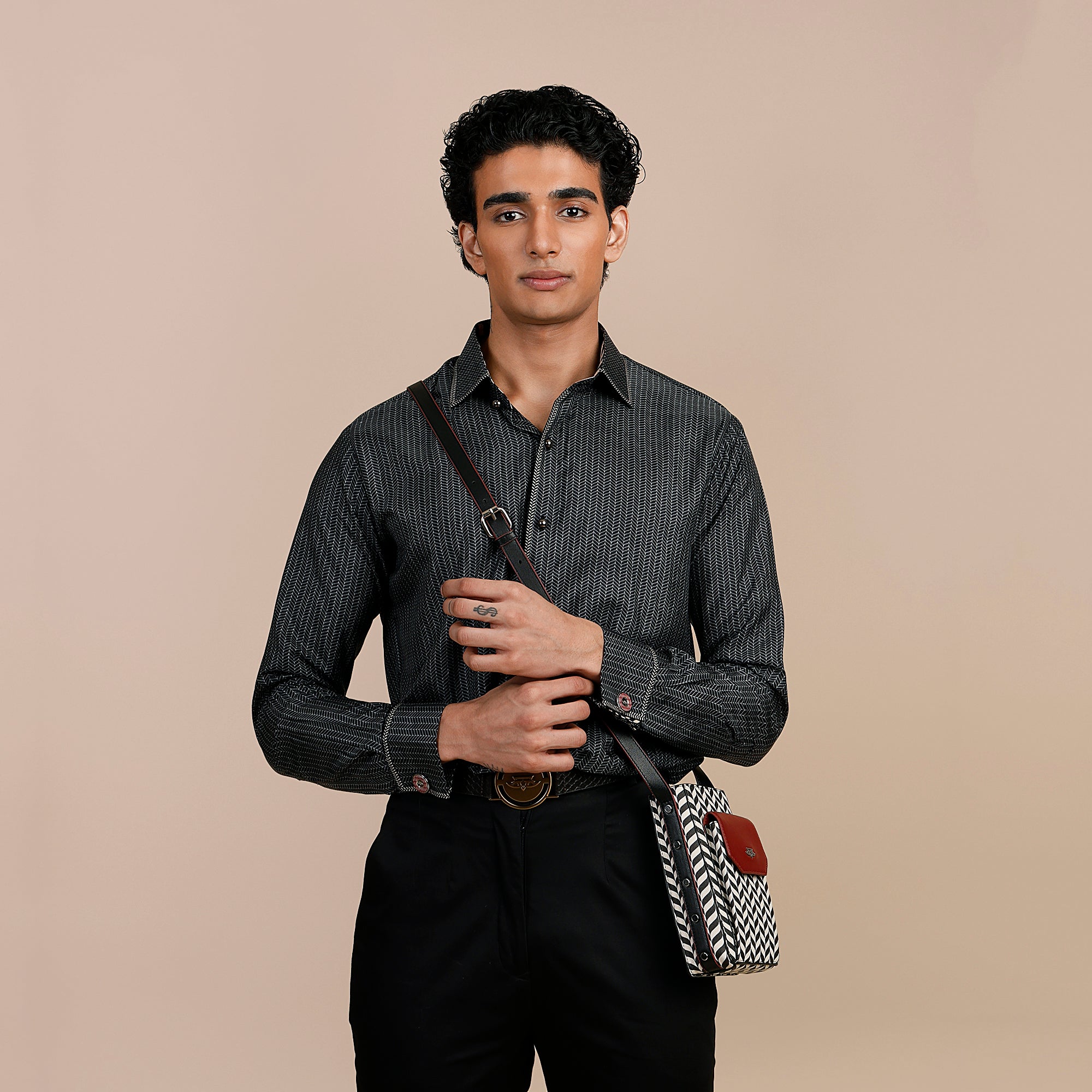 Black Chevron Shirt | SATT