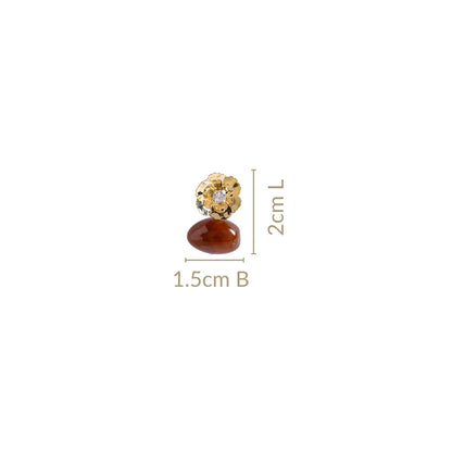 Bloom Beads Drop Earrings