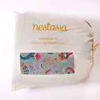 Bloomscape Quilted Cotton Bedcover 250x230cm