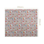 Bloomscape Quilted Cotton Bedcover 250x230cm