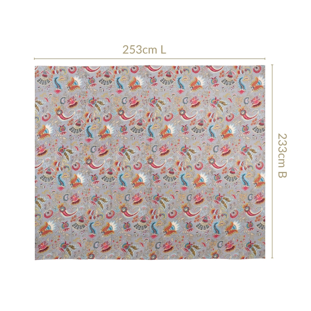 Bloomscape Quilted Cotton Bedcover 250x230cm