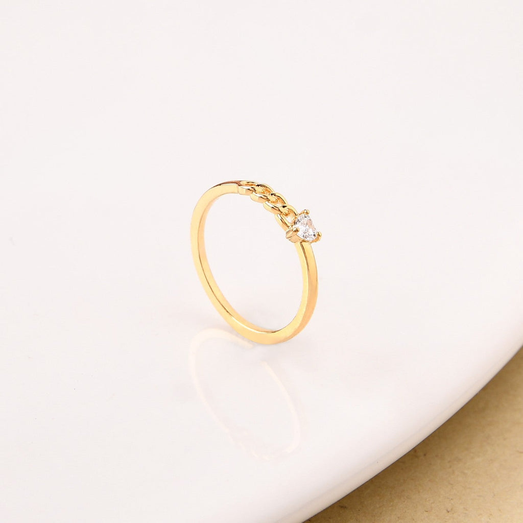 Bonded With Gold Statement Ring