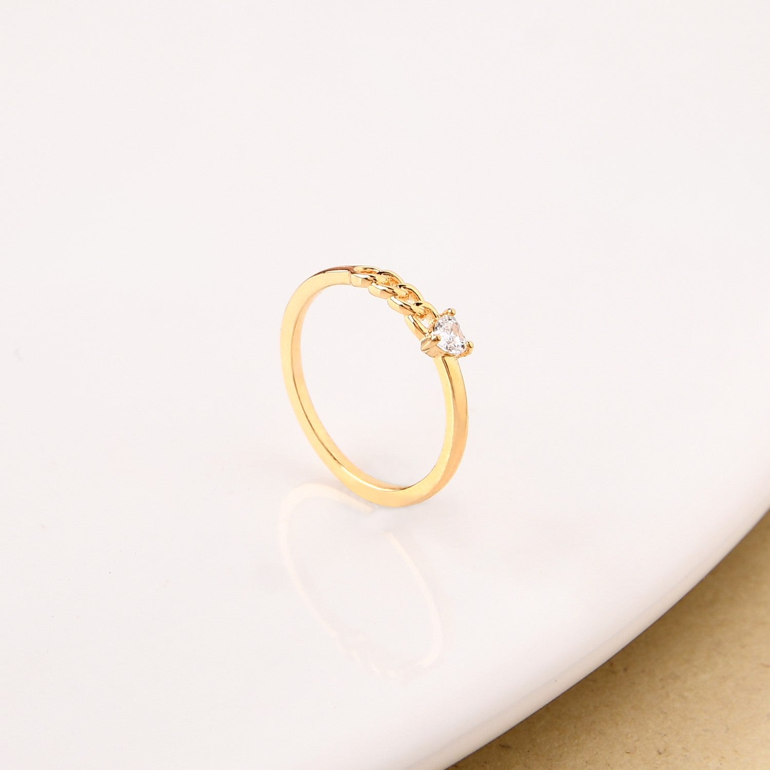 Bonded With Gold Statement Ring