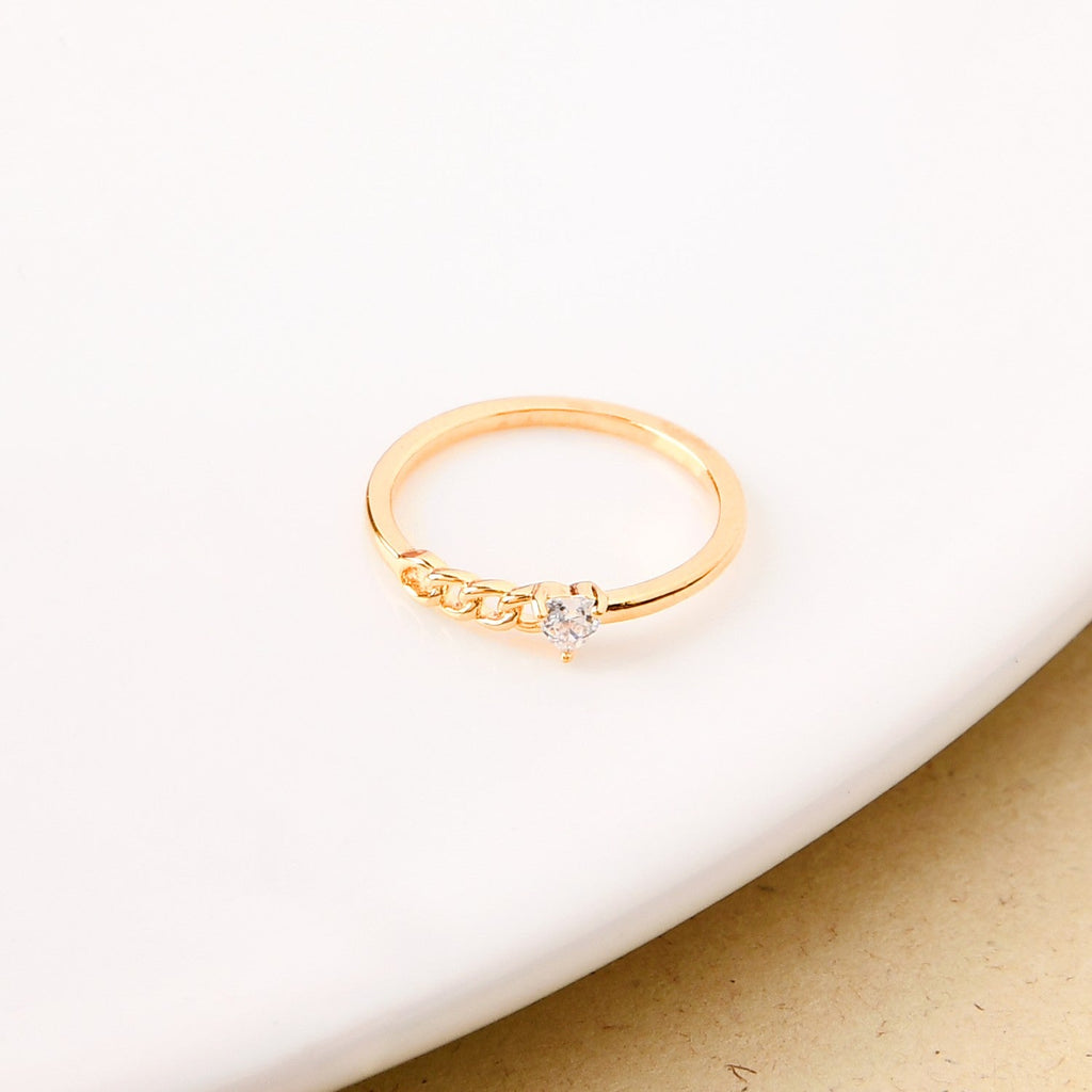 Bonded With Gold Statement Ring