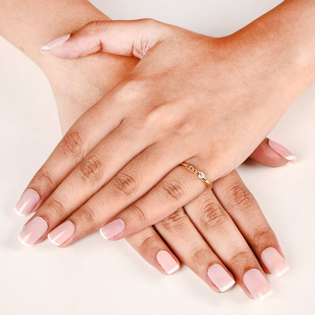 Bonded With Gold Statement Ring