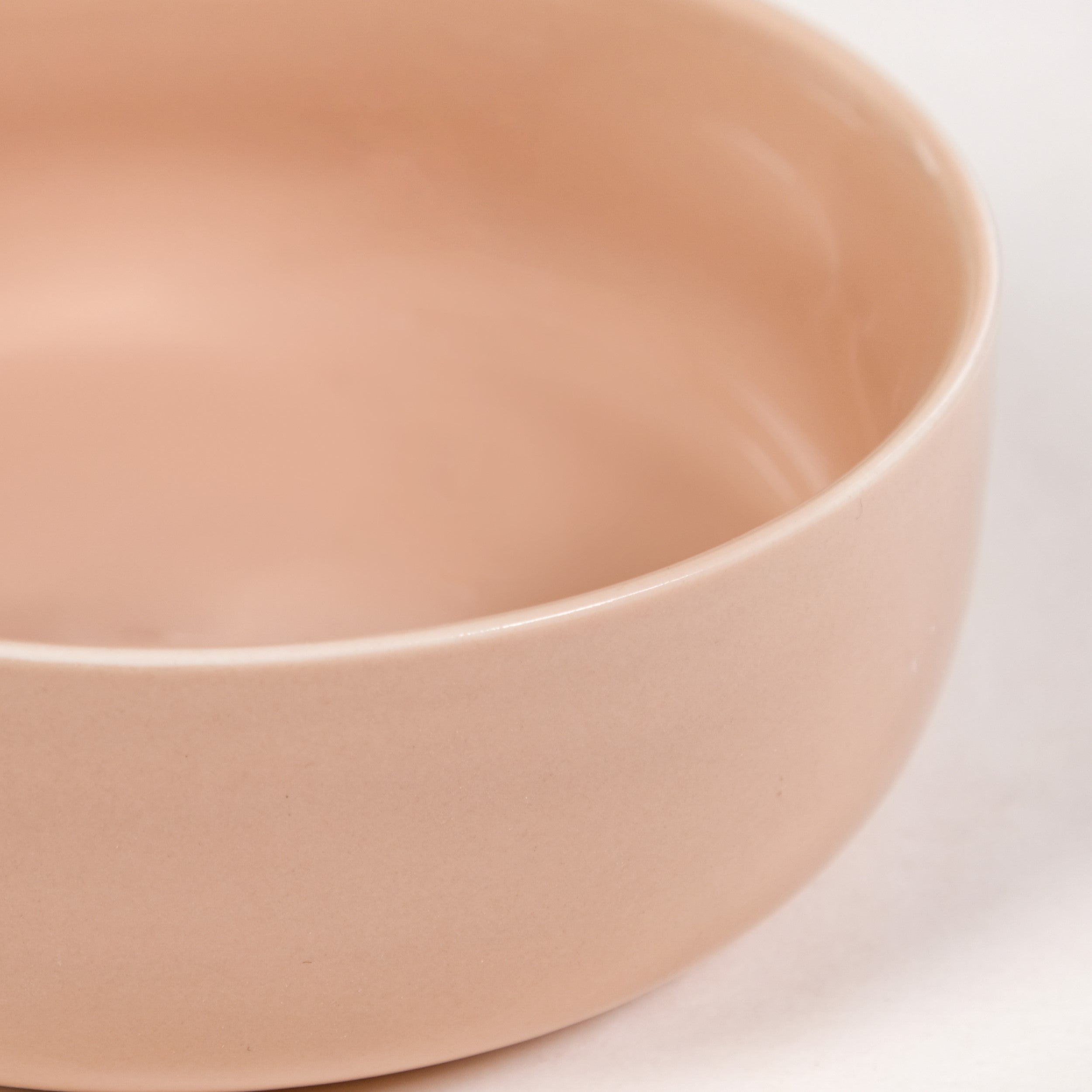 Beige Ceramic Bowl With Handle 700ml