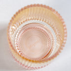 Pastel Glass Votive Candle Holder