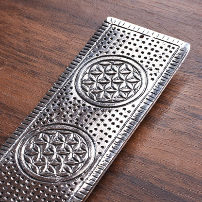 Ash Catcher Metal Agarbatti Stand With Mogra Incense Sticks