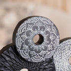 Black Mandala Trio Showpiece