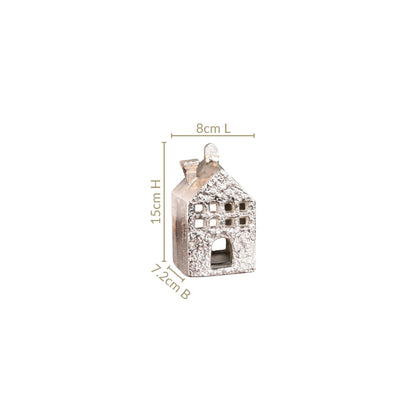 Casa Glow Tealight Holder In Silver