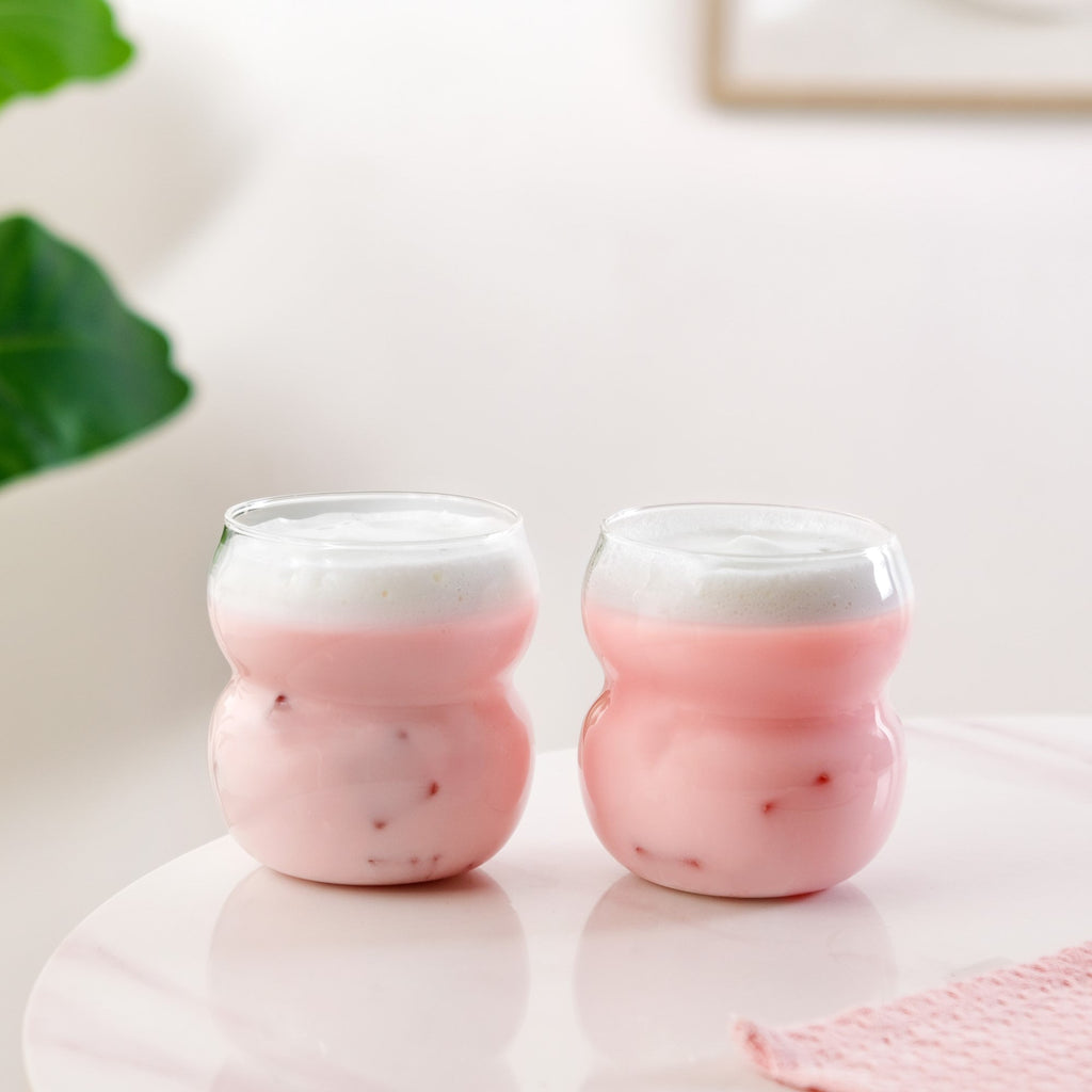 Retro Glass Set Of 2 400ml