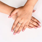 Celeste Stone Studded Gold Adjustable Ring