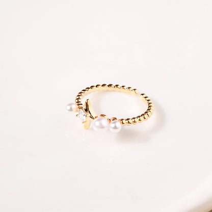 Celestial Harmony Gold Ring