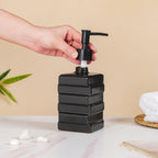 Brick Design Soap Dispenser Black 450ml