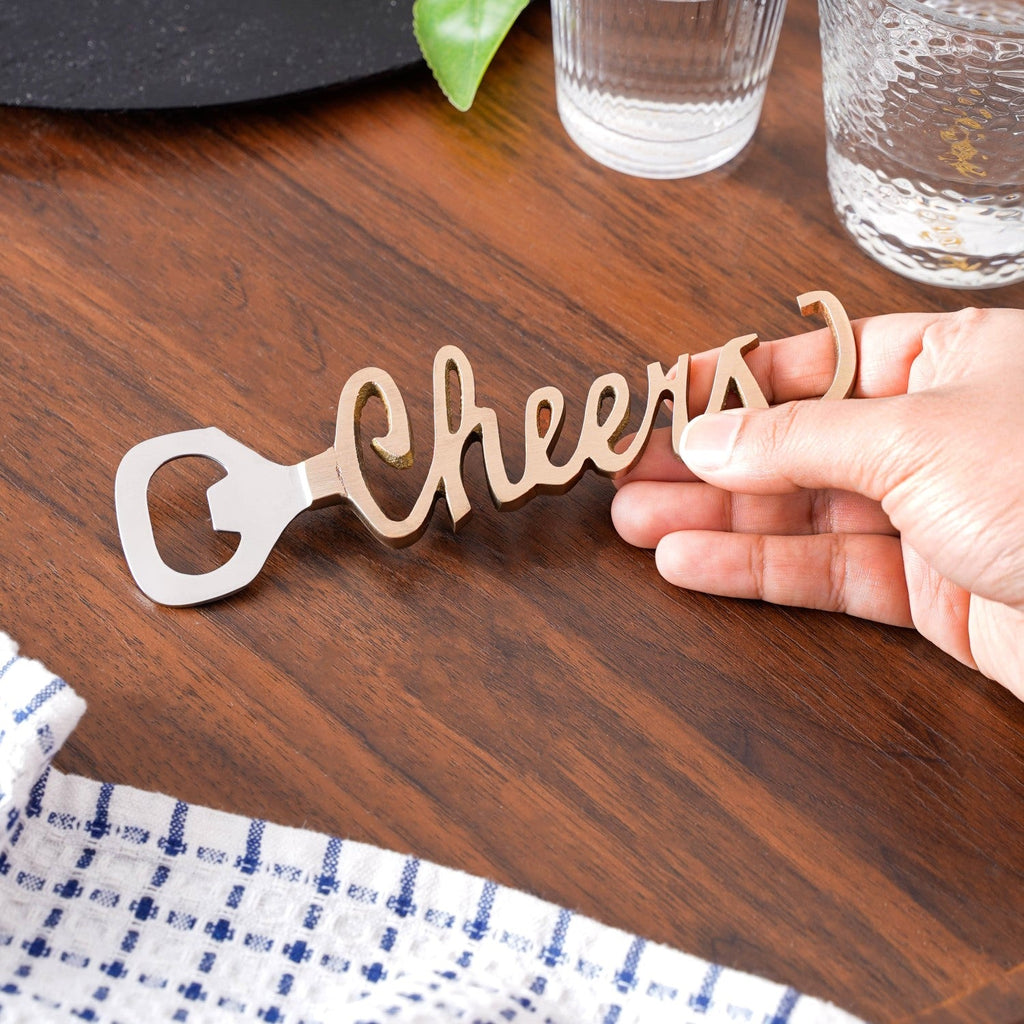 Cheers Stainless Steel Bottle Opener