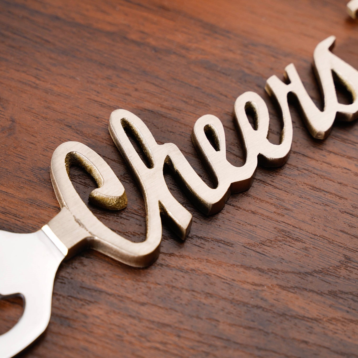 Cheers Stainless Steel Bottle Opener