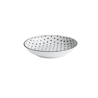 Black and White Deep Plate