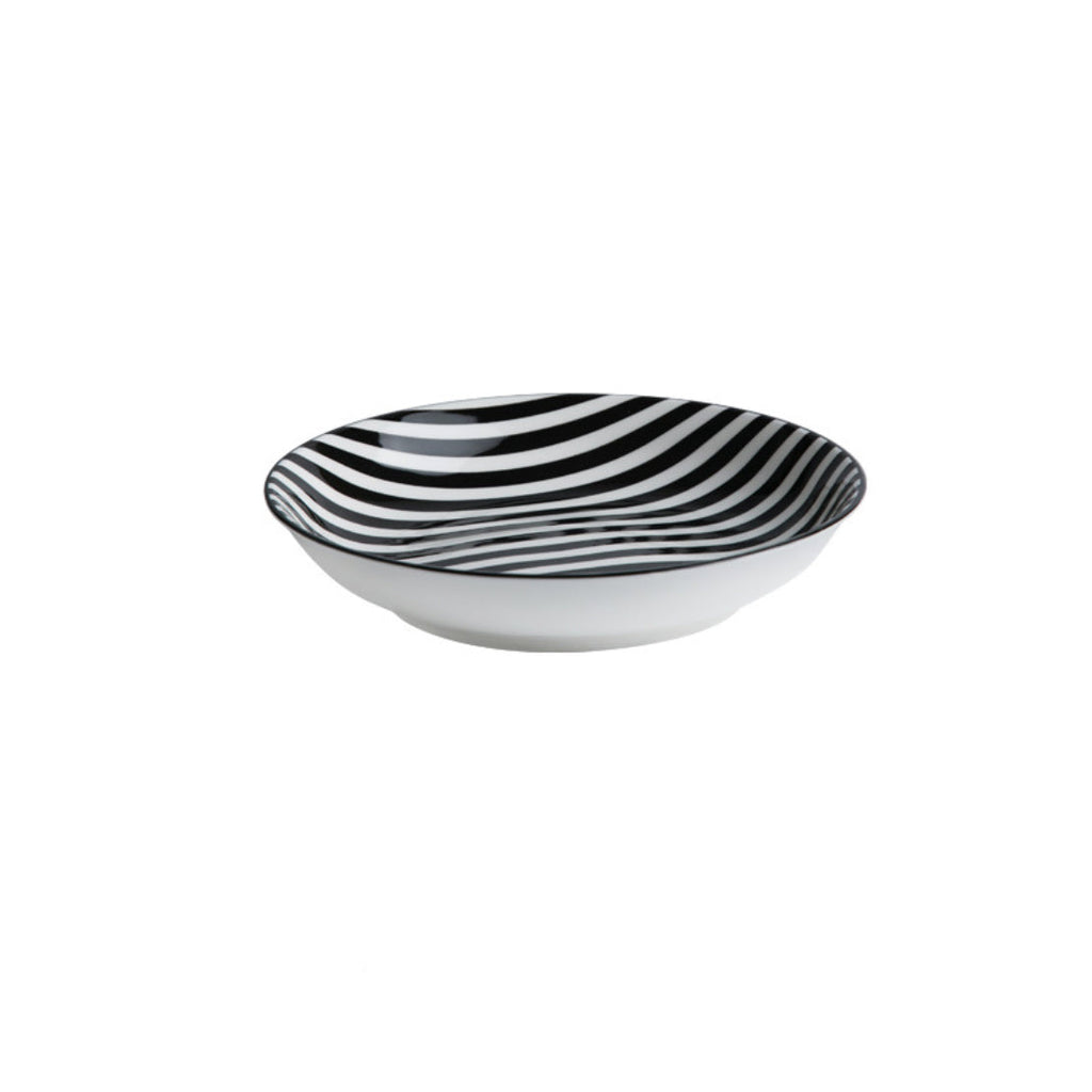 Black and White Deep Plate