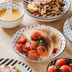 Black and White Deep Plate