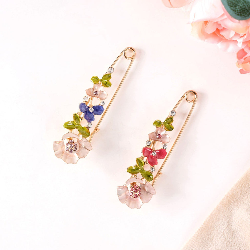 Garden Of Life Brooch Pin Set of 2