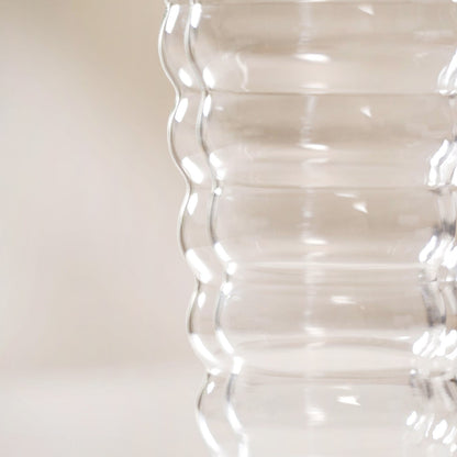 Layered Tall Double Wall Drinking Glass Set Of 2 375ml