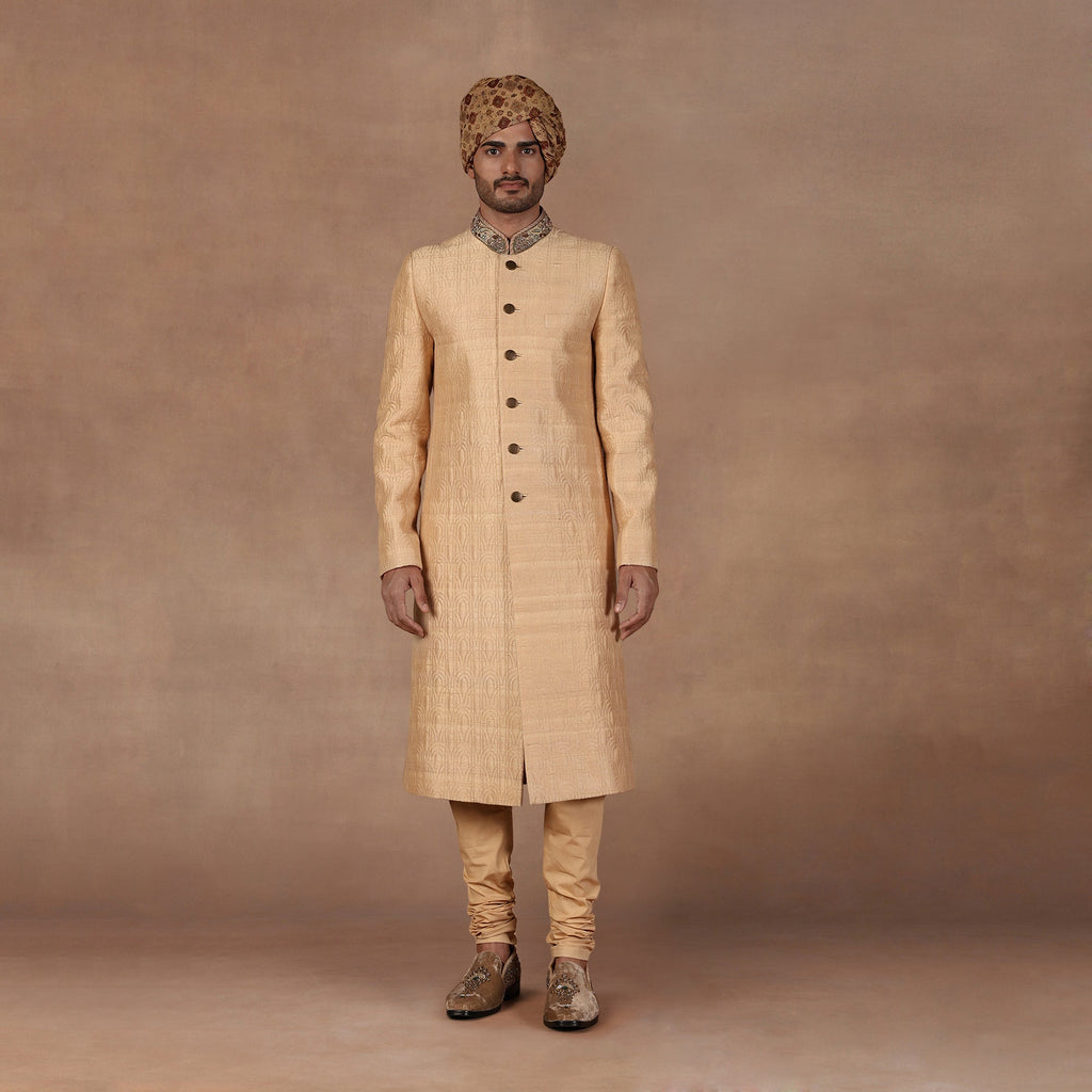 Crème Ivory Sherwani Set | EAST