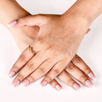 Dainty Gold Bow Statement Ring