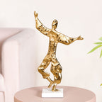 Dancing Musketeer Tabletop Metal Decor