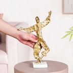 Dancing Musketeer Tabletop Metal Decor