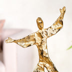 Dancing Musketeer Tabletop Metal Decor