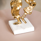 Dancing Musketeer Tabletop Metal Decor