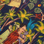 Frida Kahlo Inspired Quilted Cotton Bedcover 250x220cm