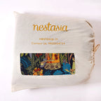 Frida Kahlo Inspired Quilted Cotton Bedcover 250x220cm