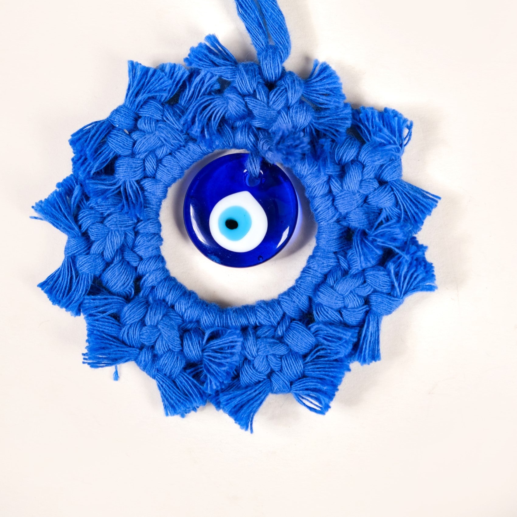 Bohemian Macrame Evil Eye Wall Hanging Set Of 3