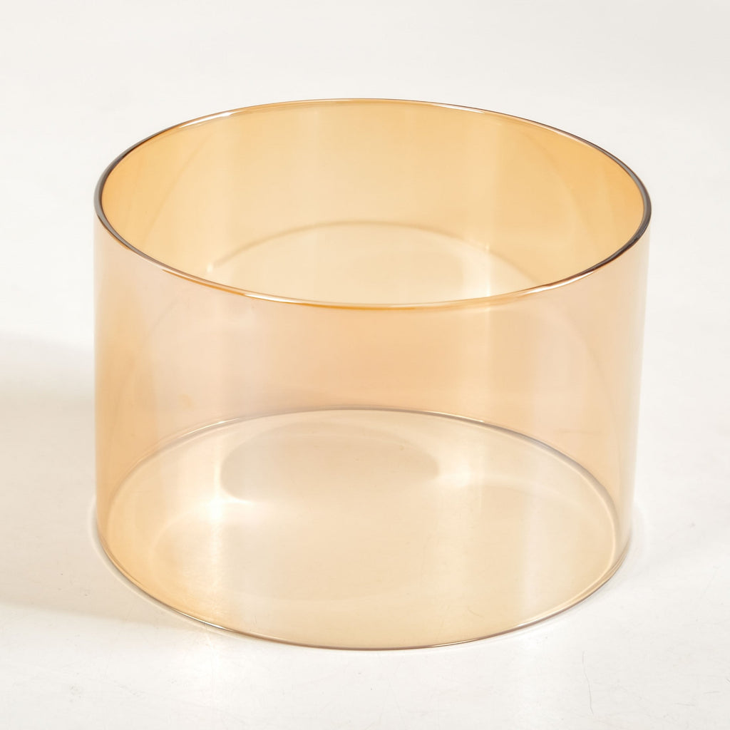 Decorative Glass Candy Jar With Handle And Lid