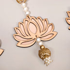 Decorative Lotus Wall Hangings Set Of 12