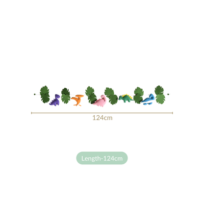 Playful Dinosaur Nursery Bunting For Room Decor