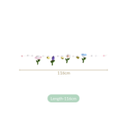 Garden Theme Bunting Wall Hanging For Nursery Room