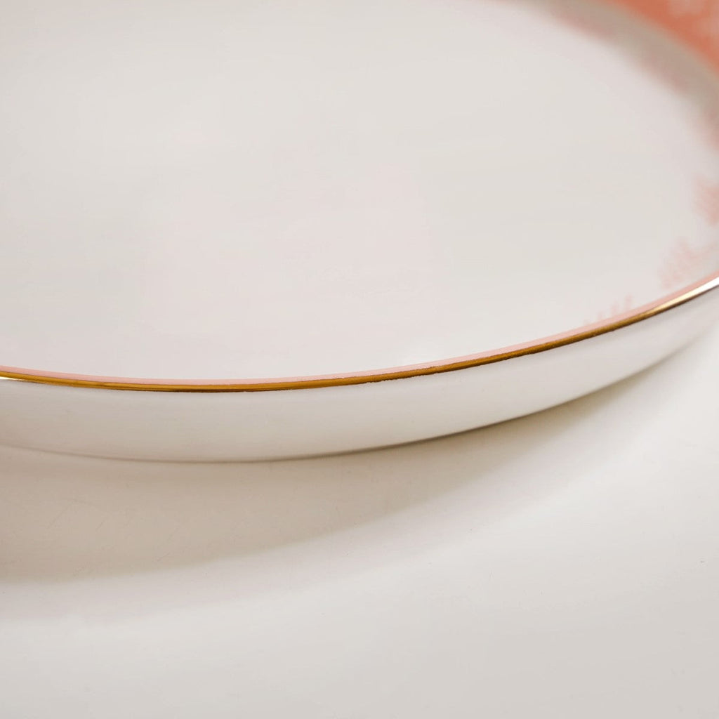 Pink Azo Dinner Plate Set Of 4 10 Inch