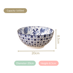 Blue Blossom Serving Bowl Set Of 2 1650ml