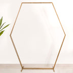 Double Hexagon Backdrop Metal Decoration Frame 100 Inch