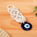 Boho Chic Macrame Evil Eye Wall Hanging