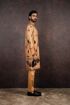 Earthy Mustard Kurta Set | MURAQQA