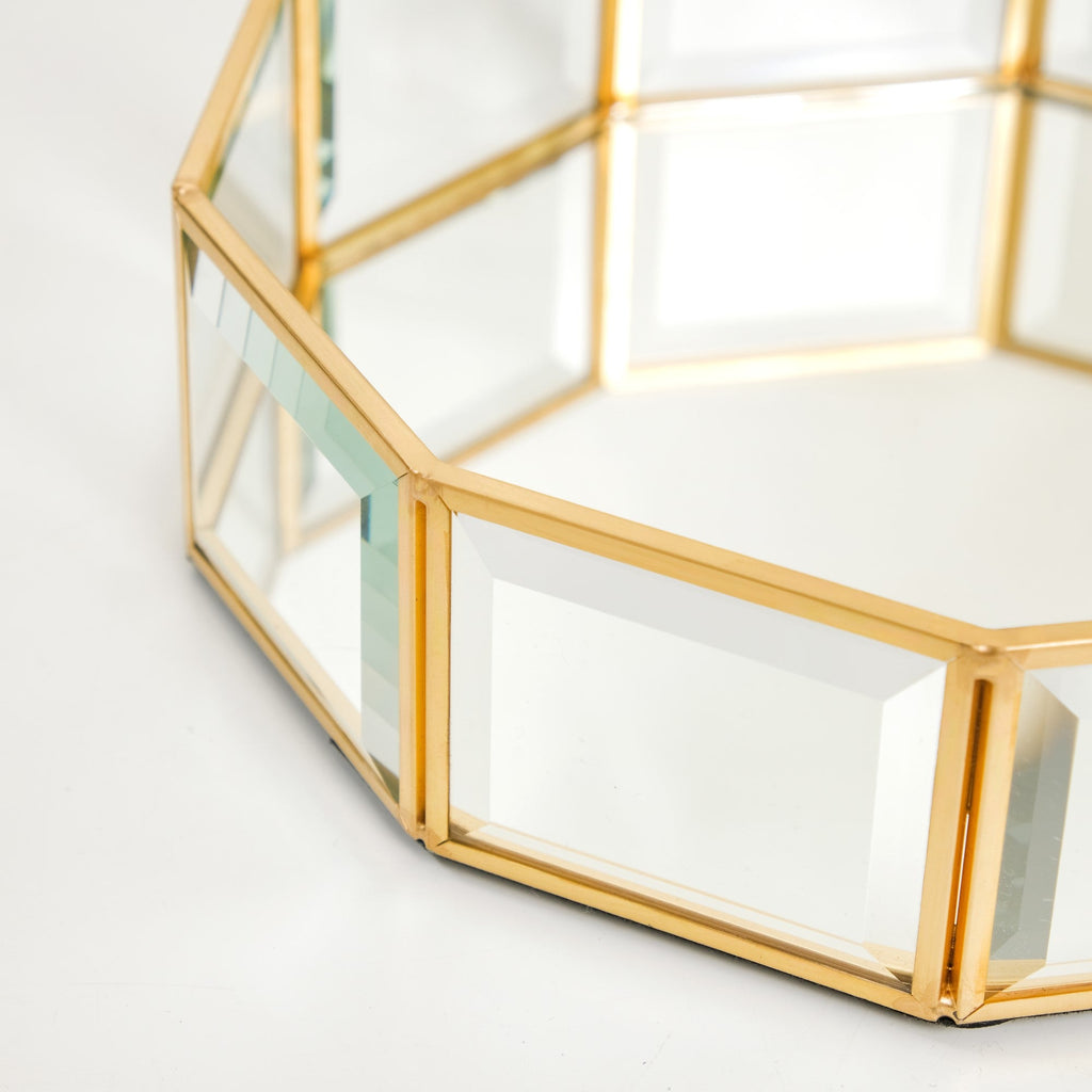 Crystal Glam Vanity Makeup Tray Large