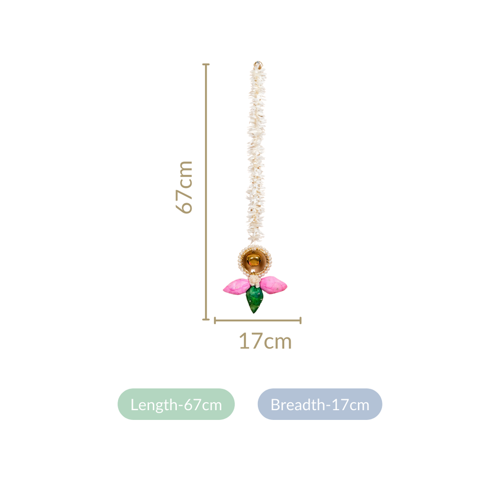 Ring And Bell Sola Flower Wall Hanging Set Of 6