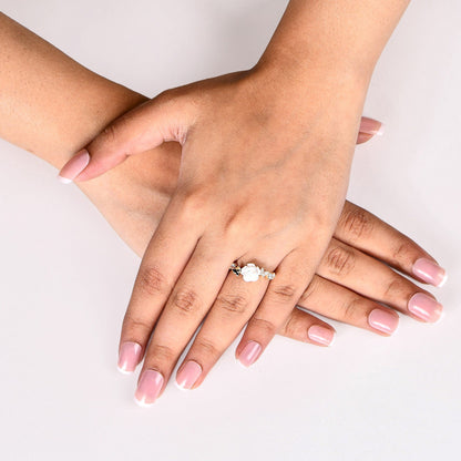 Enchanted Rose Garden Gold Ring