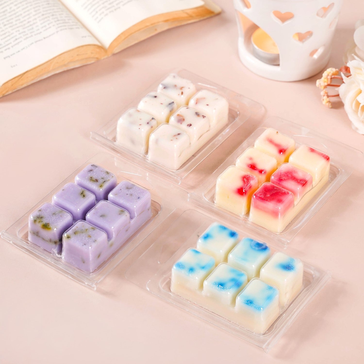 Floral Fusion Scented Wax Melts Set Of 4